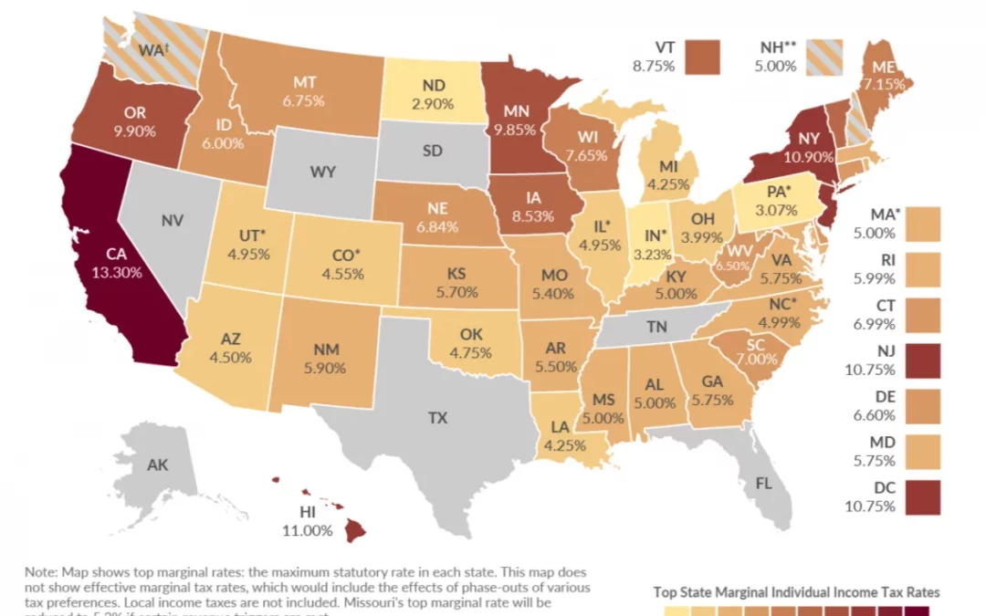 States Without Income Tax: Is There A Benefit To Moving?