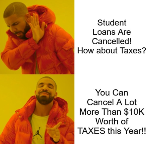 Student Loans Are Cancelled, How About Taxes?